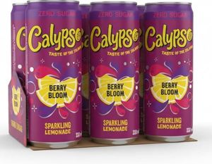 Limonada Calypso Zero Sugar Sparkling Sabor Manzana Oasis, Directo de Fábrica, 24 Latas de 330ml, Ideal para Inventario a Largo Plazo - Product Image 4