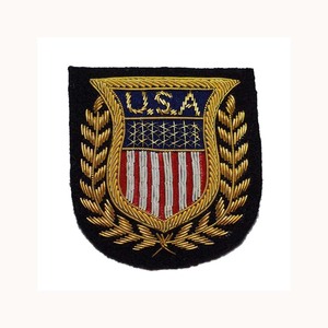 Broderie d'emblème d'ancre royale, badge, broderie à la main, fournisseur de broderie à la main - Product Image 3