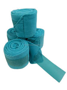 ชุดผ้าพันแผลขนแกะขั้วโลกแบบ4ชิ้น1ชุดอุปกรณ์ม้าสีสันสดใสความยาว4 "นิ้วความยาว3เมตรออกแบบได้ตามต้องการ - Product Image 4