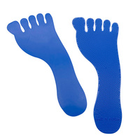PLOMA 6 paires de marqueurs de sol multicolores en TPR antidérapants et durables, ensemble de 12 pièces, design facile à transporter, pour l'entraînement au basketball et au football