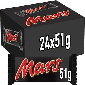 Hot Sale Mars <b>Chocolate</b> Bar 51Gr X 24 Pieces X 12 Box Soft Nougat and Caramel Covered in a <b>Crisp</b> <b>Chocolate</b> - Product Image 3