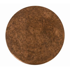 Meilleure vente table basse en métal finition cuivre antique dessus rond table de meubles nordiques de faible hauteur pour salon rom et chambre à coucher - Product Image 2