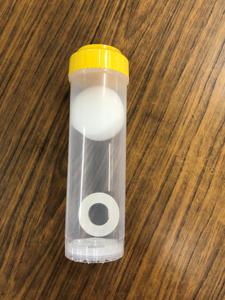 Boîtier vide rechargeable transparent GAC de 10 pouces pour média de filtration (capuchon jaune) - Product Image 3