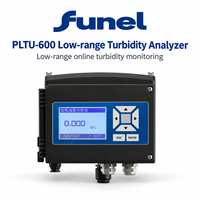 FUNEL PLTU600 Capteur numérique de surveillance de la turbidité de l'eau potable RS485 0,001-100 NTU 0~45