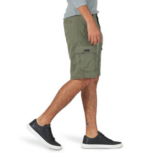 High Quality <b>Men's</b> Plus Size Comfort Cargo <b>Shorts</b> Elastic Waistband Multi-Pockets Solid Pattern High Street for OEM Service - Product Image 1