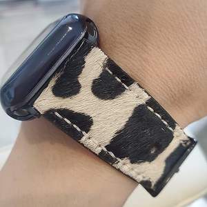 Correa de reloj de cuero de vaca de grano superior, accesorios de vaquera de moda occidental personalizados, posición de banda al por mayor - Product Image 3