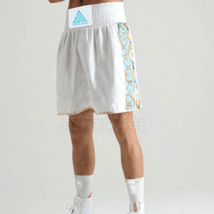 Shorts de Muay Thai pour hommes adultes de haute qualité, personnalisés en nylon/satin/polyester, pour la boxe et les arts martiaux, Grapple Master - Product Image 4