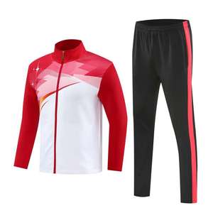 Ensemble de survêtement de football pour hommes adultes 2026, maillot et pantalon de course, uniforme d'entraînement de football, été, séchage rapide, couleurs personnalisées, vêtements de sport d'équipe - Product Image 1