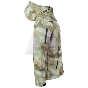 Unique Design Men's Softshell Winter Jacket-Quick Dry Eco-Friendly Breathable Front Logo Customizable Nylon/Polyester OEM - Product Image 6