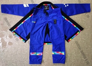 Uniformes brésiliens jiu jitsu de haute qualité, logos personnalisés et design à bas prix avec service de marquage privé - Product Image 2