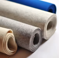 Design moderne feutre polyester coloré 1mm 2mm 3mm 4mm tissu non tissé feutre acrylique pour le travail manuel panneau de plafond insonorisé