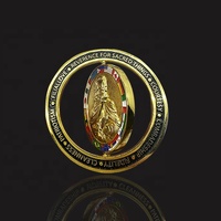 Dies Médaille Pièce Estampage et Coulée Personnalisée Double Face Logo Spinning Collection Challenge Métal Art & Collection Plaqué