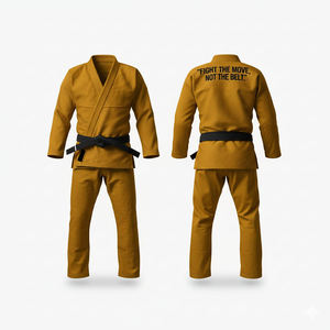 Uniforme de Judo de Primera Calidad para Luchadores Profesionales, Unisex, Adultos, Logotipo Personalizado, 100% Algodón - Product Image 3