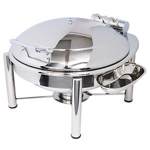 Set of 2 Chaffing Dish Made with Stainless Steel Food Warmers Buffet for Catering Serving Dish for Wedding Restaurant - Product Image 4
