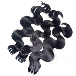 ผมดิบจากผมจริงมัดเป็นลอนสีดำ - Product Image 5