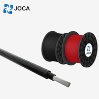 Câbles solaires monobrin 2 PfG 1169 avec cosses de câble 4mm 6mm 10mm sans halogène DC 0.6/1kV IP68 Cuivre étamé PV1-F JOCA