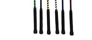 Fouets d'équitation en cuir de haute qualité fabriqués en Inde, 27 pouces, options personnalisables - Product Image 3