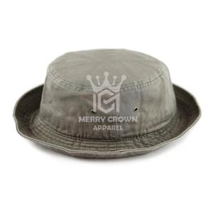 Mode décontractée prix de gros chapeau seau casquette Pakistan fabriqué en usine chapeau seau respirant - Product Image 5