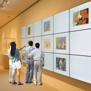 85 75 65 55 49 46-inch liền mạch LCD video tường màn hình kỹ thuật số biển hiển thị cho cửa hàng bán lẻ quảng cáo Chào mừng bạn hiển thị - Product Image 6