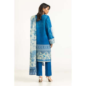 IUSTKSD-2122 Traje Casual de Verano con Estampado Floral y Bordado, Conjunto de 3 Piezas - Product Image 2