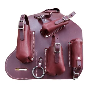 Y & Z กระเป๋าหนังแท้ทรงอานม้าคุณภาพสูงสำหรับแข่งแบบตะวันตกมีหลายสีในอินเดีย - Product Image 1