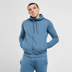 Chándal de Invierno de Dos Piezas para Hombre con Logotipo Personalizado de Alta Calidad, Ropa Deportiva de Gimnasio, Felpa, Entrenamiento, 100% Algodón, Ropa Urbana - Product Image 1