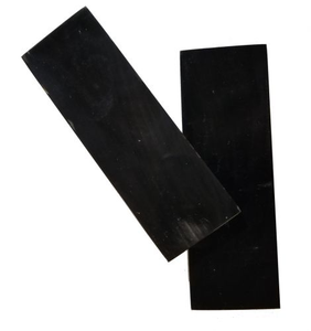 Montura de gafas de sol con placa de cuerno de búfalo Natural 100% con lentes antirreflectantes de alta calidad, gafas con logotipo personalizables ecológicas - Product Image 4