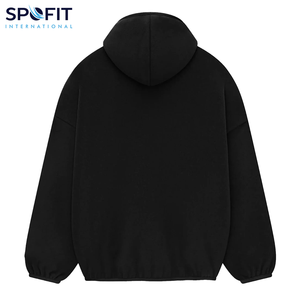 Nueva llegada ajustable sudaderas con capucha personalizadas para hombres transpirable personalizado básico algodón mezclado sudaderas con capucha hombres para la venta hecho en Pakistán - Product Image 2