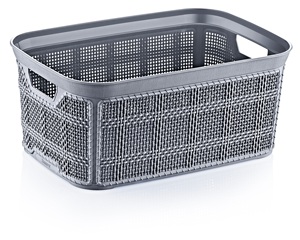 AFOSSA Durable 2.5L Rectángulo Contenedor de almacenamiento 0,66 Gal Contenedor de plástico apilable multiusos Material PP para la organización del hogar - Product Image 4