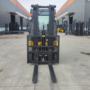 Meilleur prix 4x4 chariot élévateur tout terrain 3 tonnes 4 tonnes 5 tonnes chariots élévateurs diesel de bonne qualité chariot élévateur terrain - Product Image 4