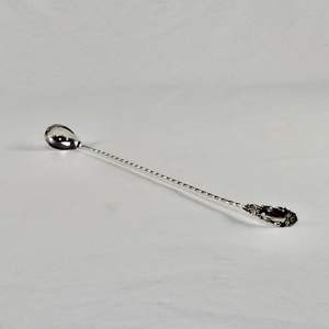 Cuchara de barra de metal con mango en espiral largo para una rotación suave que garantiza una mezcla adecuada de ingredientes sin mezclar demasiado - Product Image 2