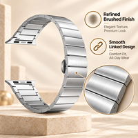 Bracelet de montre en acier inoxydable, bracelet de remplacement pour montre connectée, compatible avec Apple Watch Ultra, fabricant OEM