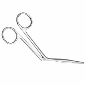 กรรไกรตัดจมูกสเตนเลสขัดเงาขนาด18ซม. ใช้สำหรับตัดเล็มจมูกทังสเตนคาร์ไบด์ - Product Image 6