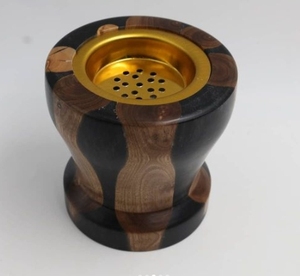 Support à Bakhoor artisanal indien en résine époxy, écologique, fait main, durable, décor religieux - Product Image 3