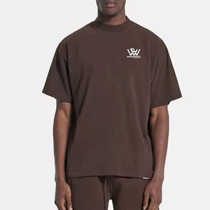 Venta caliente Camiseta de gran tamaño para los hombres de alta calidad hecha en fábrica 100% algodón ajuste suelto impreso precio al por mayor camisetas de gran tamaño - Product Image 1