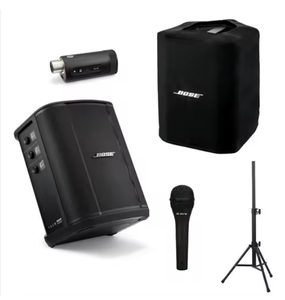 NOUVEAU Système de haut-parleurs Bluetooth Bosee S1 Pro+ Plus avec batterie, microphone, câble audio XLR de 15 pieds - Product Image 2