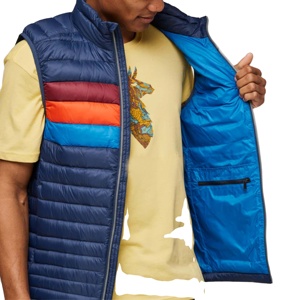 Gilet en duvet pour homme ultra chaud et confortable | Caractéristiques coupe-vent, idéal pour la randonnée et les sports par temps froid - Product Image 1