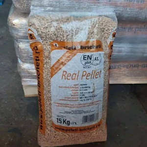 Sacs de 15kg naturels purs de haute qualité de granulés de bois de pin/hêtre Briquettes de 6mm de diamètre Motif de sciure de bois de chêne importé de dinde - Product Image 1