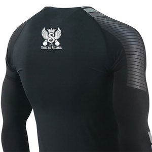 Camiseta de Manga Larga Personalizada SULTAN BOCING para Hombre, de Poliéster, para Entrenamiento de MMA y Jiu Jitsu - Product Image 6