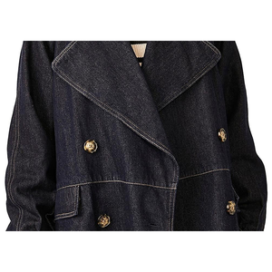 Cappotto in denim taglia M Free People con decorazioni a bottoni - Product Image 3