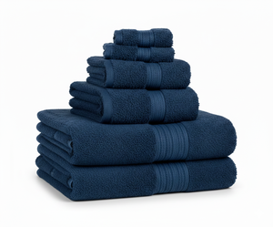 Ensemble de serviettes de bain de luxe 100% coton, super douces et absorbantes, qualité hôtel et spa, 6 pièces pour salle de bain, plusieurs couleurs - Product Image 2