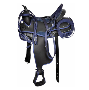 Silla de Montar Western de Cuero Hecha a Mano de Primera Calidad, Precio de Mayoreo, Sillas de Montar para Caballos con Logotipo Personalizado - Product Image 1