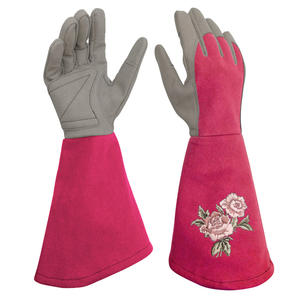 Factory Garden <b>Gloves</b> Rose Pruning Gardening Protective Work <b>Gloves</b> Synthetic <b>Leather</b> <b>Long</b> Forearm Anti-Puncture Safety - Product Image 4