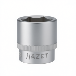 Hazet 3/8'' 6-Point Square <b>Socket</b> with Traction Profile and Knurling - Product Image 2