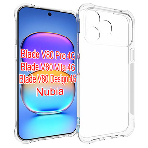 Funda Protectora de TPU Suave a Prueba de Golpes con Protección de Lente para ZTE Blade V80 Pro 4G/V80 Vita 4G/V80 Design 4G - Product Image 1