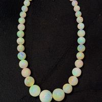Perles d'opale naturelle éthiopienne lisses et rondes de 10 mm à 20 mm, de haute qualité, couleur arc-en-ciel, pour la fabrication de bijoux, plus de 50 ans d'expérience