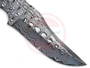 Lames vierges de haute qualité en acier damas professionnel pour couteaux ébauches de couteau faites à la main lame en acier damas - Product Image 5