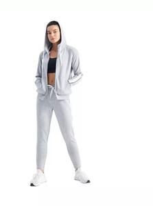 Nouveau élégant Logo personnalisé survêtement Crop hauts sweats à capuche et Jogging survêtement 2 pièces ensemble femmes survêtements pour femmes porter 2 pièces Ho - Product Image 6