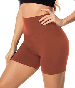 Short de yoga à coupe ajustée pour femme, meilleure qualité et matériau extensible, short de yoga de qualité supérieure avec poche latérale - Product Image 5