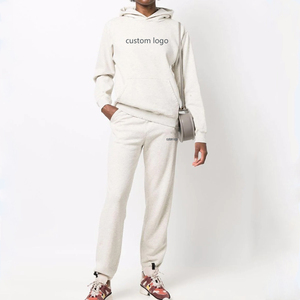 Conjunto de Sudadera con Capucha y Pantalones Deportivos Extra Grandes para Hombre, Estilo Urbano, 100% Algodón, Cómodo Conjunto de 2 Piezas - Product Image 6